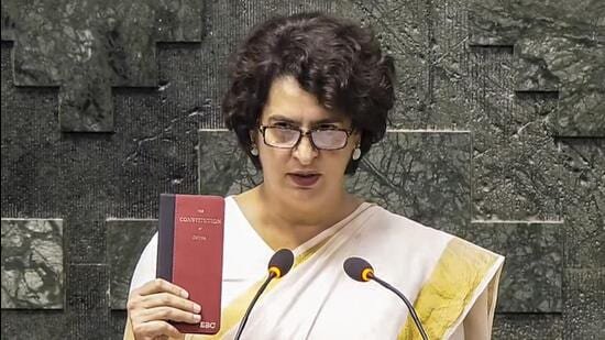 Priyanka Gandhi Takes Oath