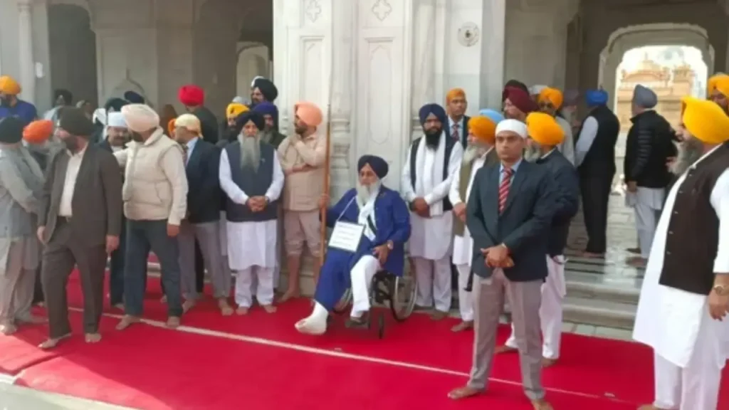 Attempt On Sukhbir Singh Badal's Life At Golden Temple