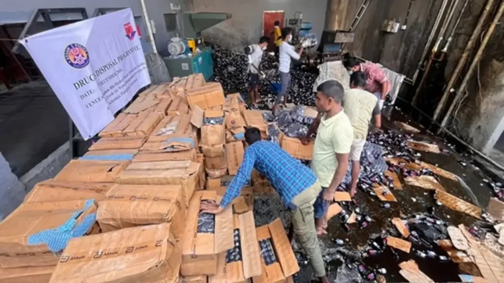 37,000 Banned Cough Syrup Bottles Destroyed in Guwahati: Details Inside